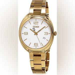 Fendi Gold Momento Ladies Watch
Model F211434000 NEW NWT